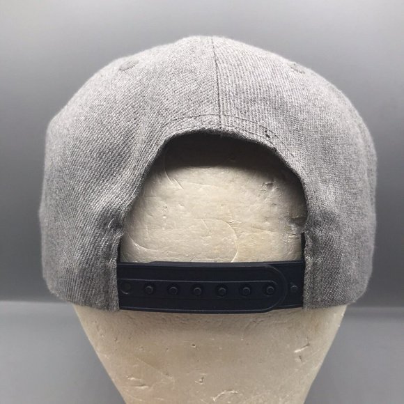 MENS BASEBALL CAP FIREPOWER PROMO HAT ONE SIZE FITS ALL GRAY SNAPBACK - Picture 3 of 7